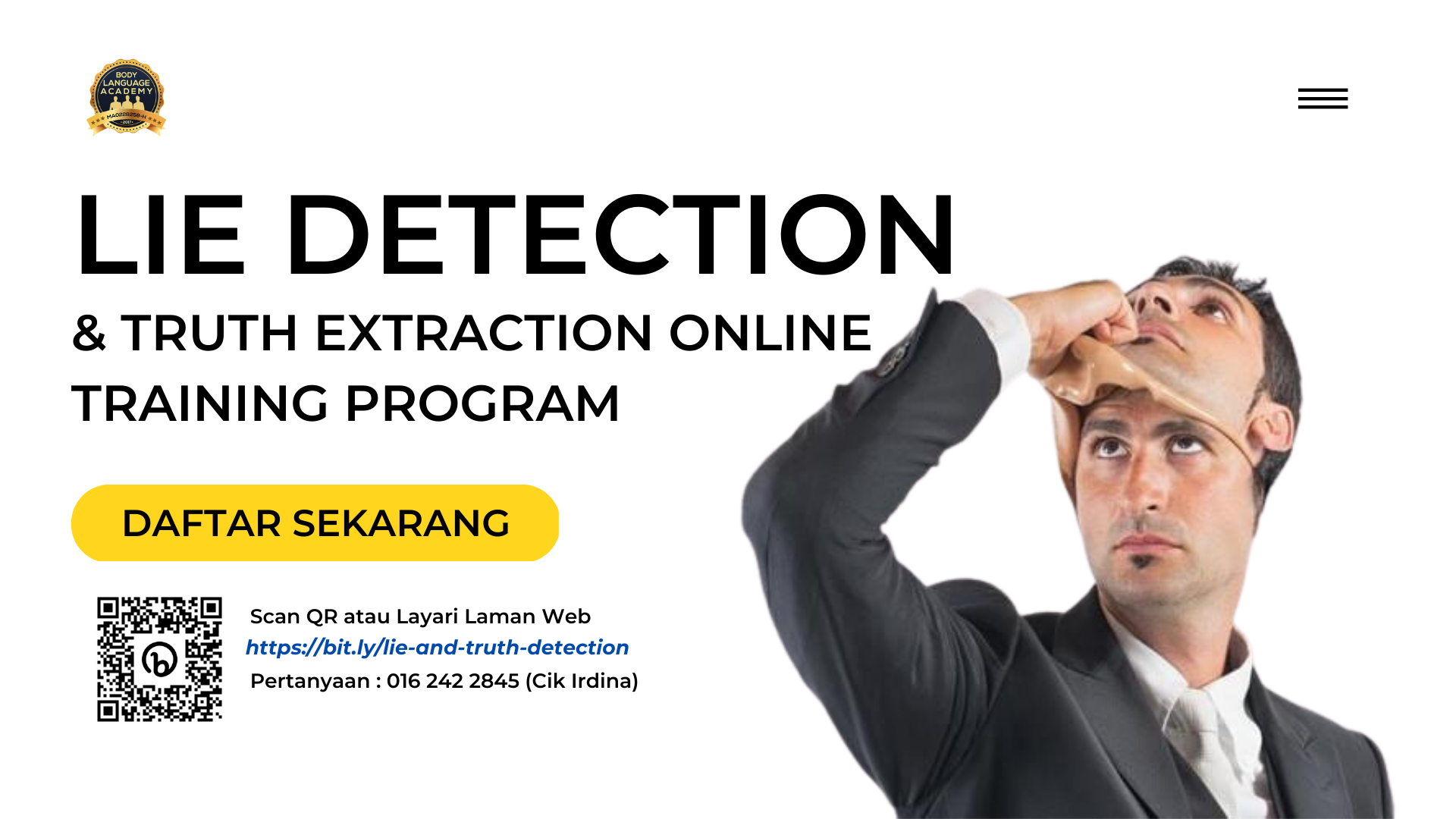 Lie Detection & Truth Extraction (LDTE) – Level 1